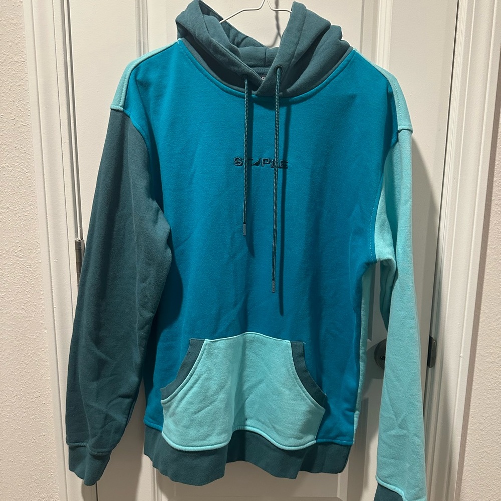 Staple medium multi color sweatshirt hoodie - Picture 2 of 5